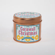 Load image into Gallery viewer, Cornwall Christmas Candle Tin - Kernowspa