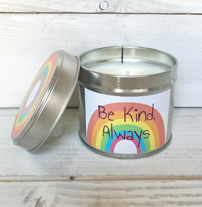 Be Kind Always Soy Wax Candle Tin